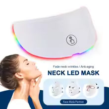 7-Color LED Facial Mask _ Skin Rejuvenation + FREE Neck LED Therapy Gift
